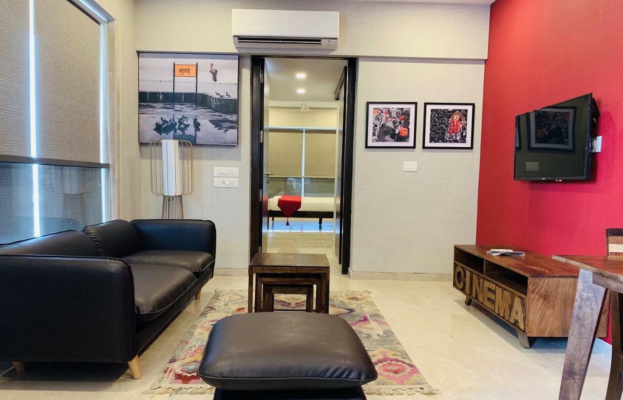 Theory9 Premium Service Apartments Khar Mumbai Exterior foto