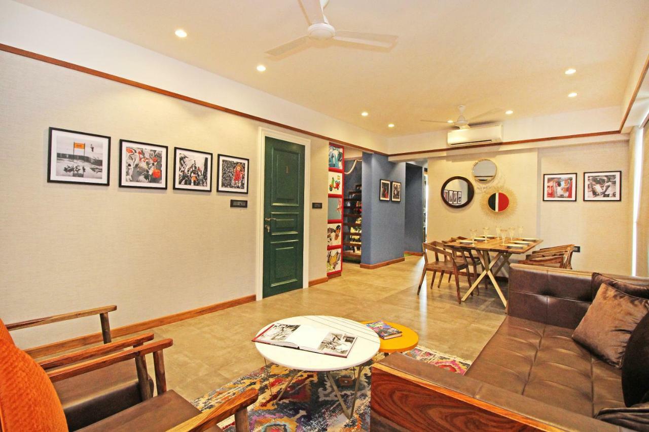 Theory9 Premium Service Apartments Khar Mumbai Exterior foto