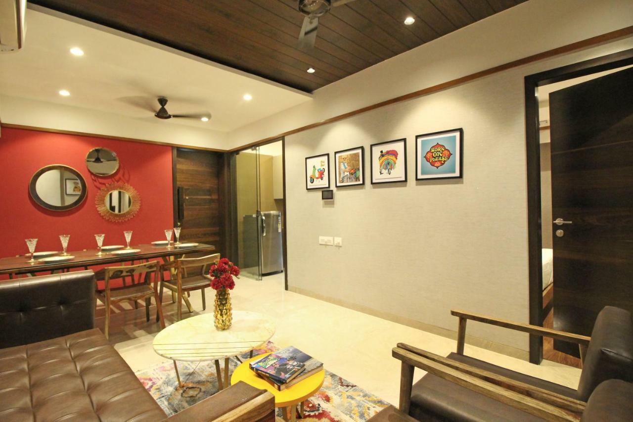 Theory9 Premium Service Apartments Khar Mumbai Exterior foto